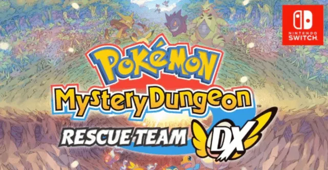 Pokémon Mystery Dungeon Rescue Team DX, sorpresivo título para Nintendo Switch