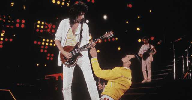 Brian May y Freddie Mercury. Foto: difusión