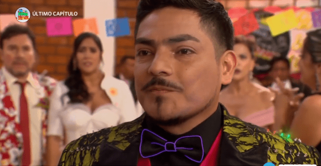 Joel decidió dejar a Patty sola en el altar e ir en búsqueda de Macarena. Foto: América TV   