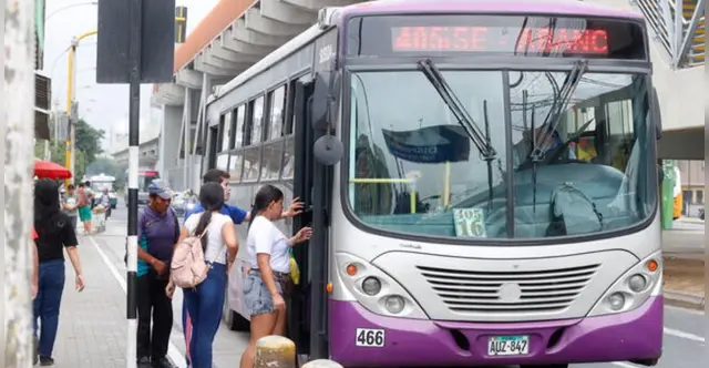 Gerardo Hermoza, del Corredor Morado, expresó su preocupación por la eliminación del carril de retorno para el servicio público. Foto: difusión.   