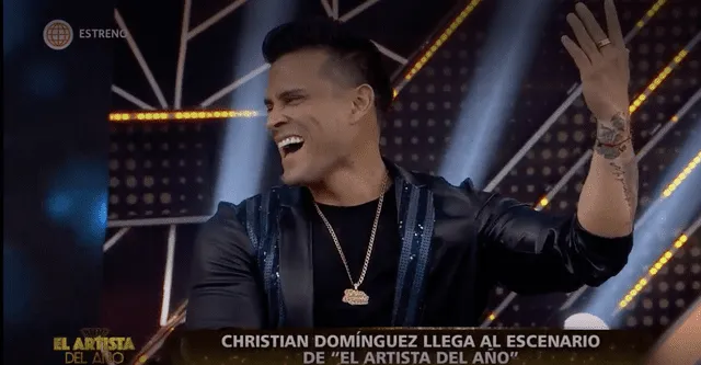 Christian Domínguez no logró impresionar con su primera canción