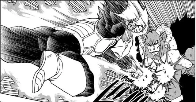Vegeta llegó a la Tierra para enfrentar a Moro - Crédito: Shueshia
