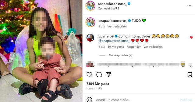  Paolo Guerrero dedicó un tierno mensaje para su hijo y su novia Ana Paula Consorte. Foto: Instagram/Ana Paula Consorte   