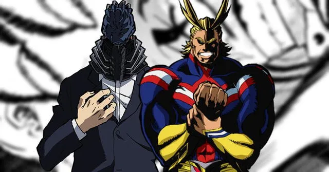 One for all vs All might en My hero academia