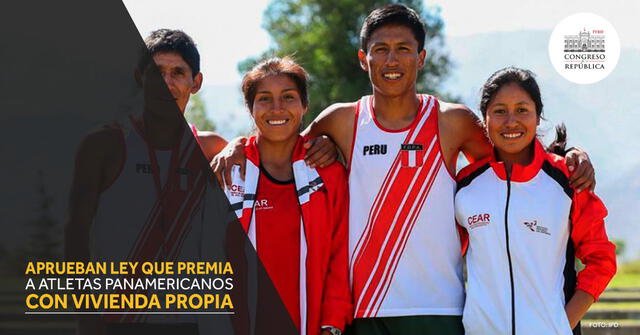 Estado regalará vivienda a atletas peruanos que ganen medallas en Panamericanos 2019 