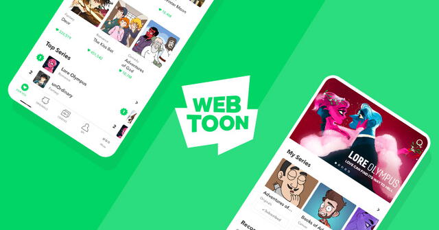 Naver Webtoon es una app para leer historietas. Foto: Naver