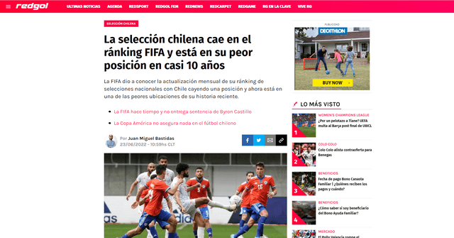 Selección chilena