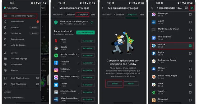 Android: ¿cómo compartir las apps con quien desees, sin conexión?