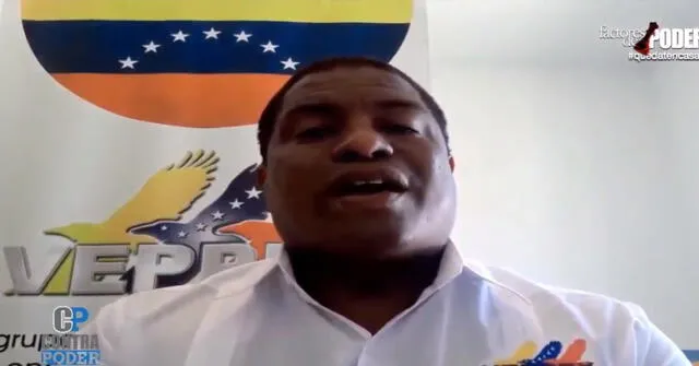 José Antonio Colina, presidente de Veppex, exigió ayuda a la comunidad internacional. Foto: Captura.