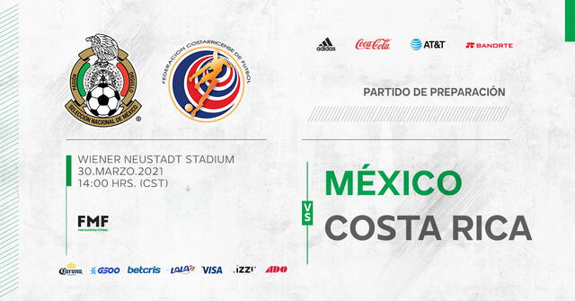 México enfrentará a Costa Rica. Foto: selección mexicana