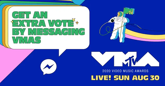 Votos por inbox y DM para los VMA 2020