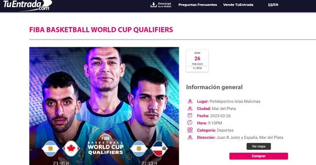  Compra las entradas para ver el partido en Tu Entrada. Foto: TuEntrada.com   