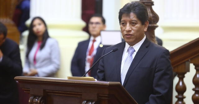  Josué Gutierrez fue elegido defensor del Pueblo en una sesión en la que no hubo debate. Foto: La República   