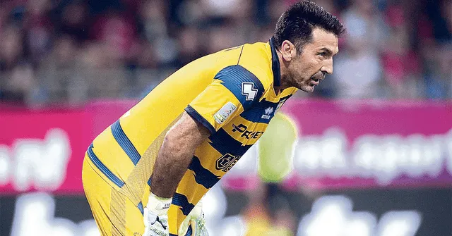  Impotencia. Buffon no pudo evitar la derrota del Parma. Foto: difusión   