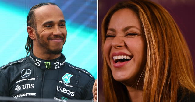  Lewis Hamilton es uno de los deportistas más ricos de Reino Unido ¿Tendrá una relación con Shakira? Foto: composición LR/La sexta/People 