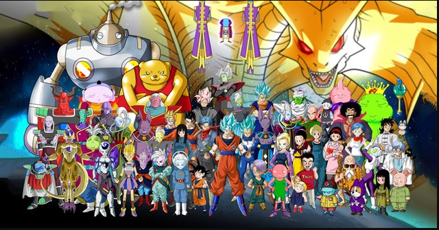 'Dragon Ball Super' mostró a Goku y sus amigos luchando contra seres de otros universos. Foto: JustWatch   