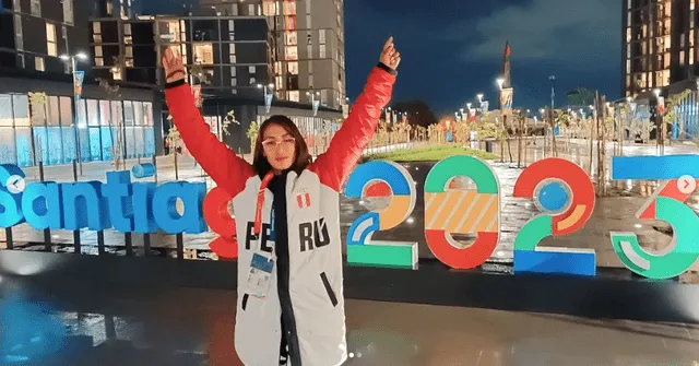 Thalia Valdivia participó en el Panamericano Santiago 2023. Foto: IG/thaliavalm    