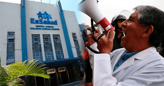 Huelga indefinida será acatada por médicos, enfermeros, tecnólogos médicos, psicólogos y personal administrativo. Foto: composición LR/Andina   