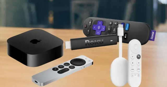 Estos son algunos de los dispositivos de streaming más populares. Foto: Gagadget Estos son algunos de los dispositivos de streaming más populares. Foto: Gagadget
