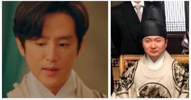 El actor Kwon Yool interpretó al padre del príncipe Lee Gon los primeros episodios de The King: Eternal Monarch. En la nueva imagen es reemplazado por otro artista.