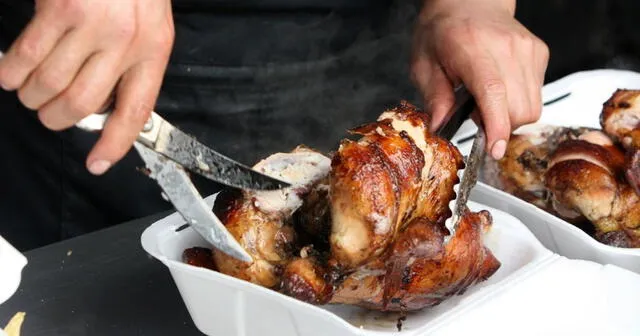 En redes sociales, diversos negocios ofrecen platos de pollo a la brasa pese a no contar con garantías sanitarias del Estado. Foto: Referencial