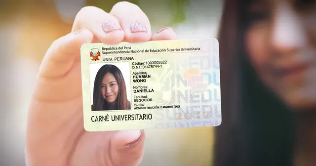 Carnet universitario