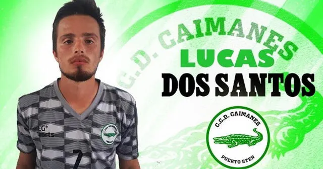 El último club de Lucas dos Santos fue Caimanes en el 2019. Foto: Caimanes