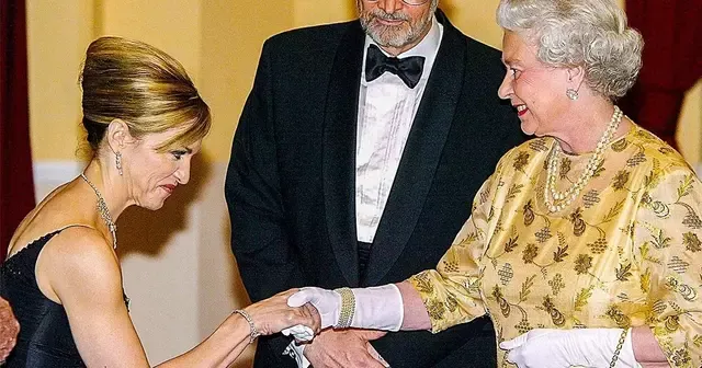 Madonna y la reina Isabel II