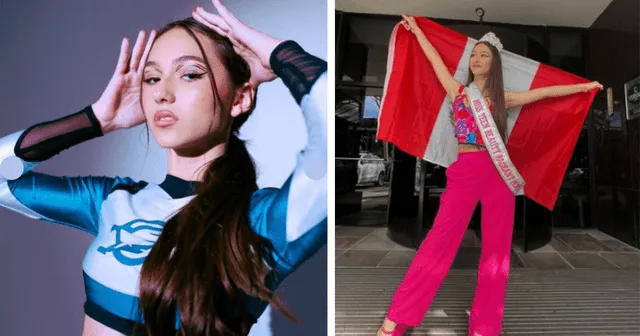 Alexia Barnechea ganó el Miss Teen Beauty Global a los 17 años. Foto: composición LR/Instagram   