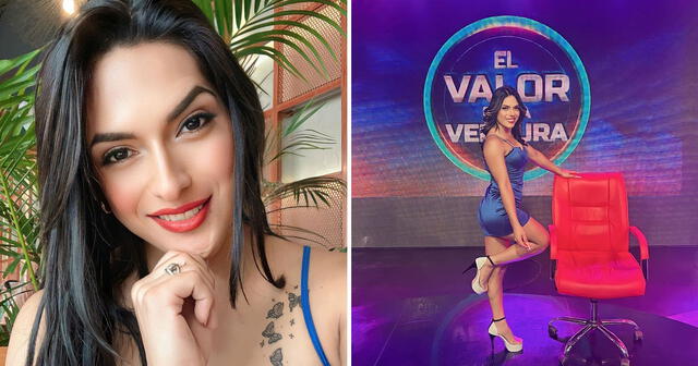 'Milechi' debutó en TV en el programa de Jorge Benavides. Foto: composición LR/La Milechi/Instagram   