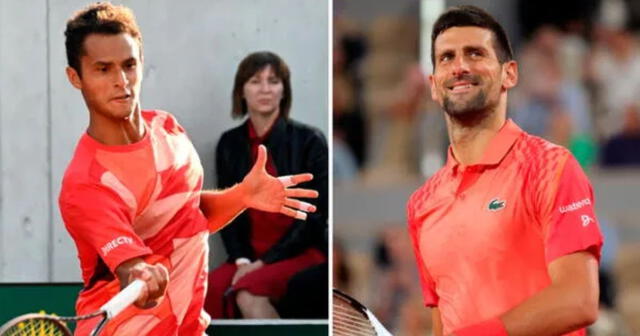  Juan Pablo Varillas se medirá ante Novak Djokovic el domingo 4 de junio. Foto: difusión   