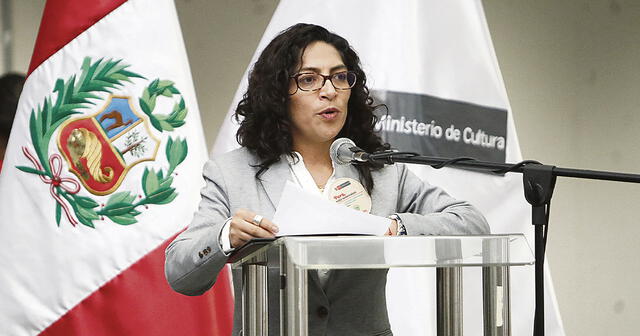 Por Caso IRTP. Ministra Urteaga podría ser interpelada. Foto: difusión   