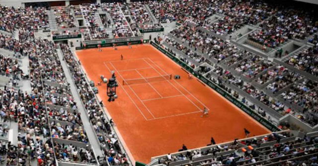  El estadio Roland Garros se construyó en 1928 para albergar la final de la Copa Davis. Foto: AFP   