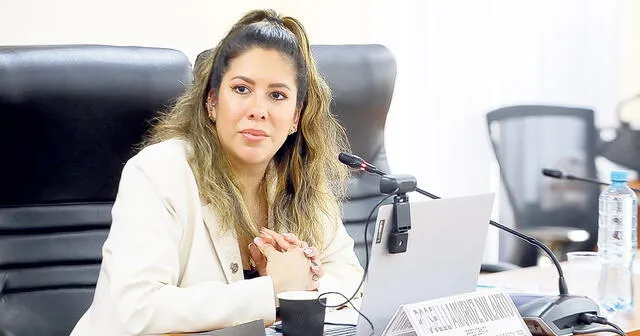 La promotora. Rosselli Amuruz, de Avanza País. Foto: difusión<br><br>    