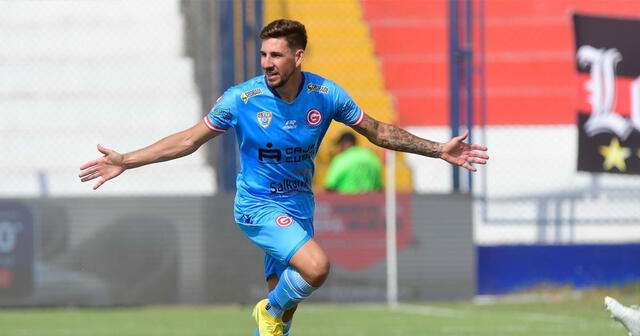 Santiago Giordana es el goleador de la Liga 1. Foto: Liga 1. Santiago Giordana es el goleador de la Liga 1. Foto: Liga 1.