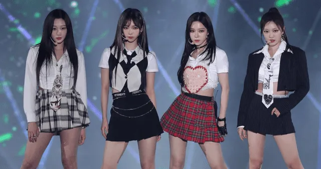 Giselle, Karina, Winter y Ningning son las integrantes de aespa. Foto: SM Giselle, Karina, Winter y Ningning son las integrantes de aespa. Foto: SM