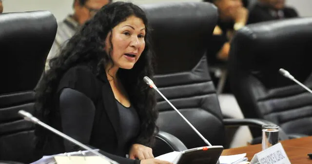  Yesenia Ponce, excongresista de Fuerza Popular. Foto: El Peruano   