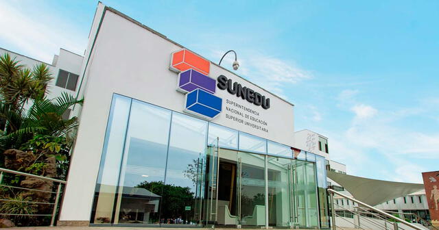  Superintendencia Nacional de Educación Superior Universitaria. Foto: Sunedu    