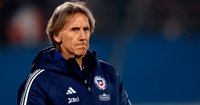 La Chile de Ricardo Gareca está penúltimo en las Eliminatorias 2026. Foto: AFP.   