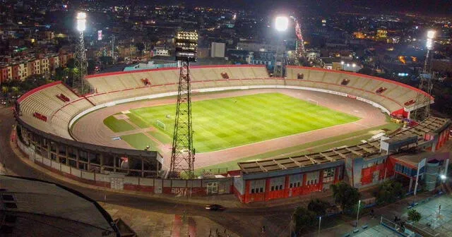 Estadio Mansiche. Foto: Defensa y Justicia   