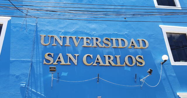 Sunedu niega licenciamiento a universidad San Carlos Sunedu niega licenciamiento a universidad San Carlos
