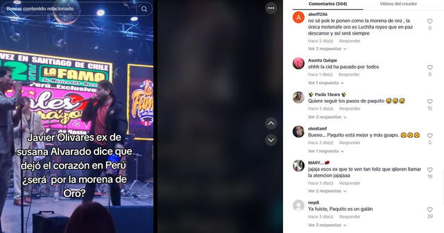 Mensajes de usuarios en TikTok. Foto: captura TikTok/Kamudiestra Mensajes de usuarios en TikTok. Foto: captura TikTok/Kamudiestra