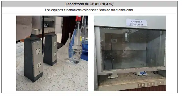Así lucen los implementos en el laboratorio de la Agraria. Así lucen los implementos en el laboratorio de la Agraria.