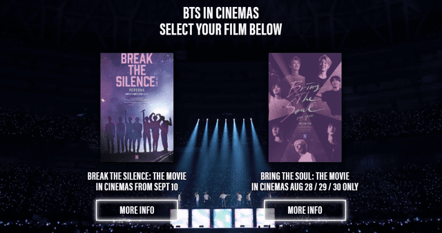 bts, break the silence, movie