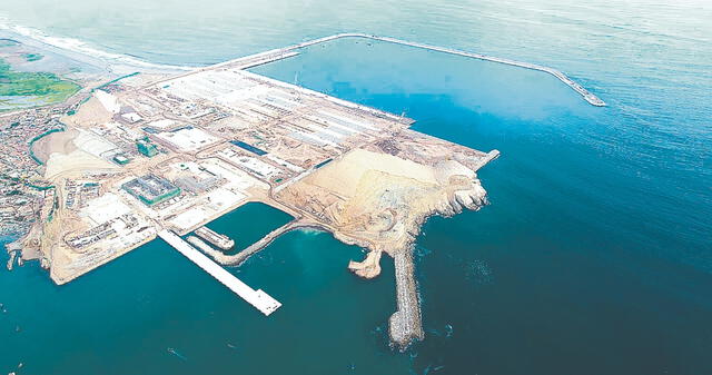  El terminal portuario de Chancay dinamizará diversos sectores económicos en el Perú.    