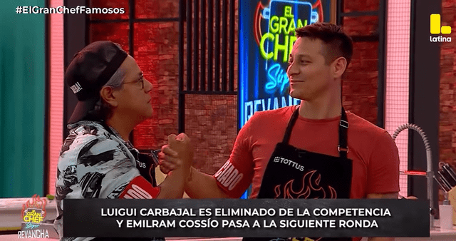 Luigui Carbajal es eliminado de 'El gran chef famosos'.