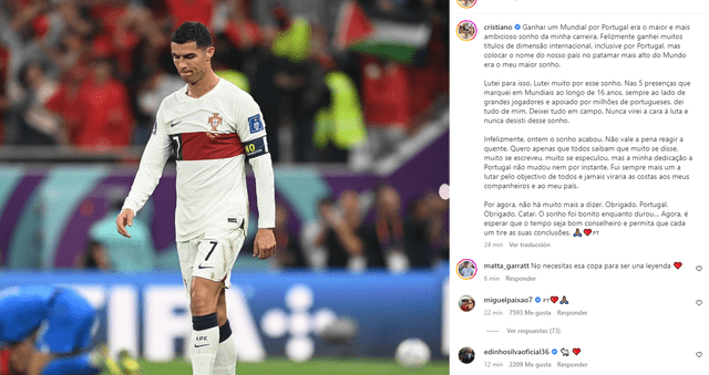 Cristiano Ronaldo, Mundial Qatar 2022