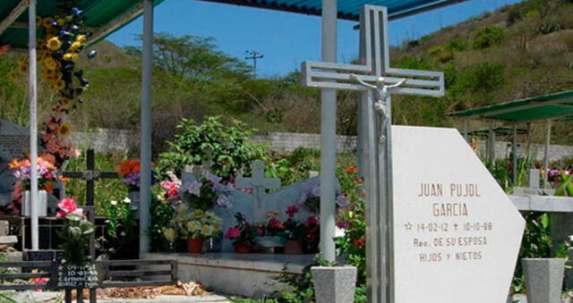 Tumba de Garbo en la paradisíaca Choroní. Foto: El Estímulo