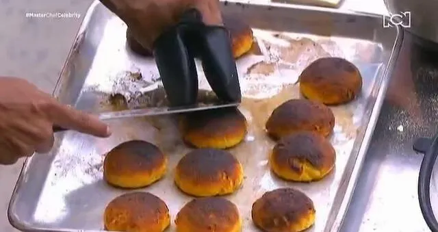 A Jair e Isabella se les quema el postre. Foto: Masterchef Colombia