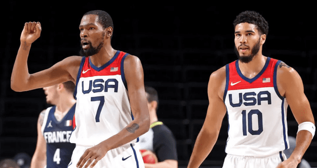 El equipo estadounidense es el candidato a llevarse el título en los JJ. OO. París 2024. Foto: USA Basketball.    